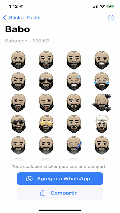 Emulate iPhone app CDSStickers using MyAndroid Emulate iPhone app CDSStickers using MyAndroid