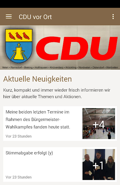 Run android online APK CDU Velen-Ramsdorf CDU vor Ort from MyAndroid or emulate CDU Velen-Ramsdorf CDU vor Ort using MyAndroid Run android online APK CDU Velen-Ramsdorf CDU vor Ort from MyAndroid or emulate CDU Velen-Ramsdorf CDU vor Ort using MyAndroid