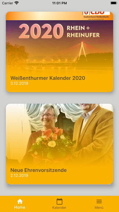 Emulate iPhone app CDU Weißenthurm using MyAndroid Emulate iPhone app CDU Weißenthurm using MyAndroid