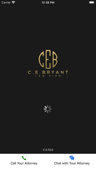 Emulate iPhone app C. E. Bryant Law using MyAndroid