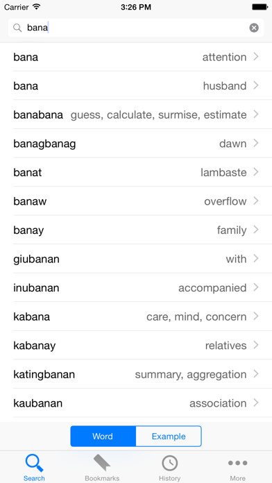 Emulate iPhone app Cebuano English/Japanese Dictionary using MyAndroid Emulate iPhone app Cebuano English/Japanese Dictionary using MyAndroid