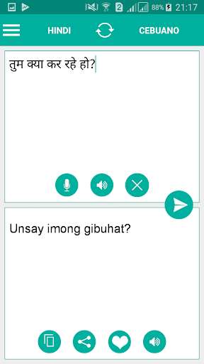 Run android online APK Cebuano Hindi Translator from MyAndroid or emulate Cebuano Hindi Translator using MyAndroid