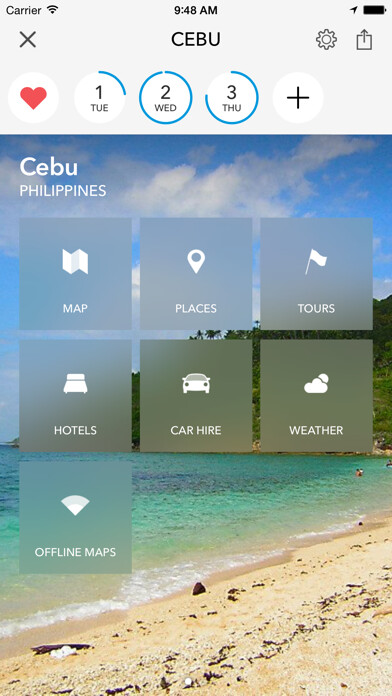 Emulate iPhone app Cebu Island Offline Map & Guide by Tripomatic using MyAndroid Emulate iPhone app Cebu Island Offline Map & Guide by Tripomatic using MyAndroid