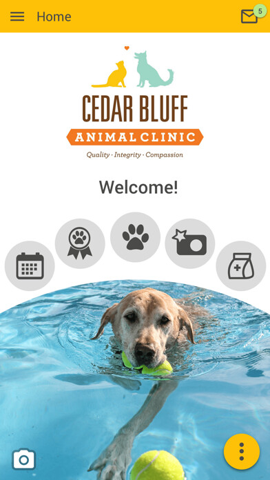Emulate iPhone app Cedar Bluff Animal Clinic using MyAndroid Emulate iPhone app Cedar Bluff Animal Clinic using MyAndroid