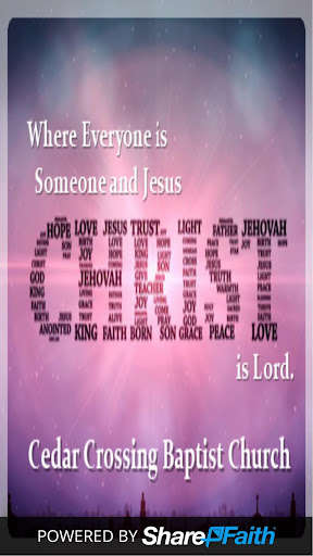 Run android online APK Cedar Crossing Baptist Church from MyAndroid or emulate Cedar Crossing Baptist Church using MyAndroid Run android online APK Cedar Crossing Baptist Church from MyAndroid or emulate Cedar Crossing Baptist Church using MyAndroid