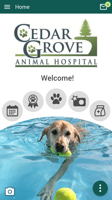 Emulate iPhone app Cedar Grove Animal Hospital using MyAndroid Emulate iPhone app Cedar Grove Animal Hospital using MyAndroid