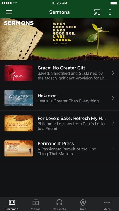 Run android online APK Cedar Hill Church App from MyAndroid or emulate Cedar Hill Church App using MyAndroid