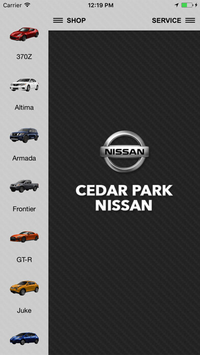 Emulate iPhone app Cedar Park Nissan using MyAndroid Emulate iPhone app Cedar Park Nissan using MyAndroid
