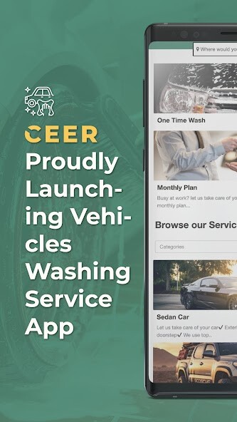 Run android online APK CEER -Car Wash Service at Home from MyAndroid or emulate CEER -Car Wash Service at Home using MyAndroid