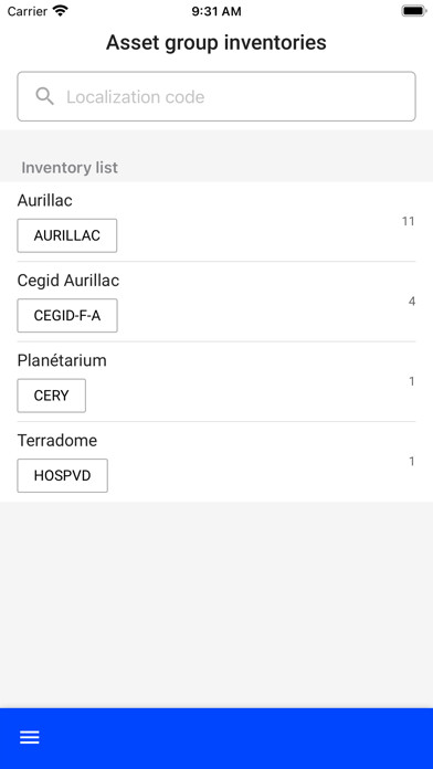 Emulate iPhone app Cegid Asset group inventories using MyAndroid Emulate iPhone app Cegid Asset group inventories using MyAndroid