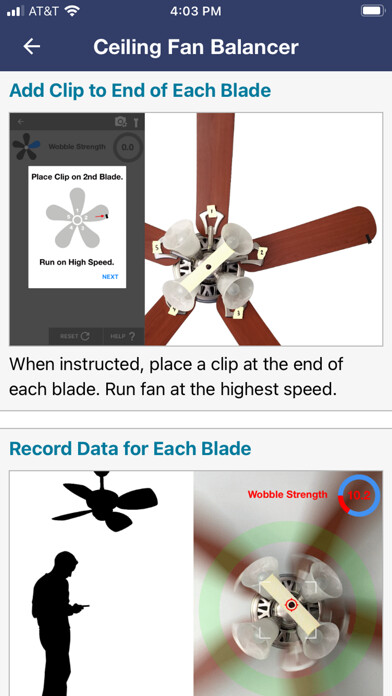 Emulate iPhone app Ceiling Fan Balancer using MyAndroid Emulate iPhone app Ceiling Fan Balancer using MyAndroid
