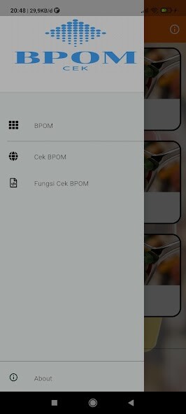 Run android online APK CEK BPOM from MyAndroid or emulate CEK BPOM using MyAndroid