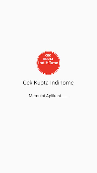 Run android online APK Cek Kuota Indihome from MyAndroid or emulate Cek Kuota Indihome using MyAndroid