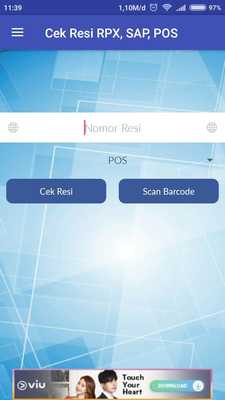 Emulate Android APK Cek Resi RPX, SAP, POS Emulate Android APK Cek Resi RPX, SAP, POS