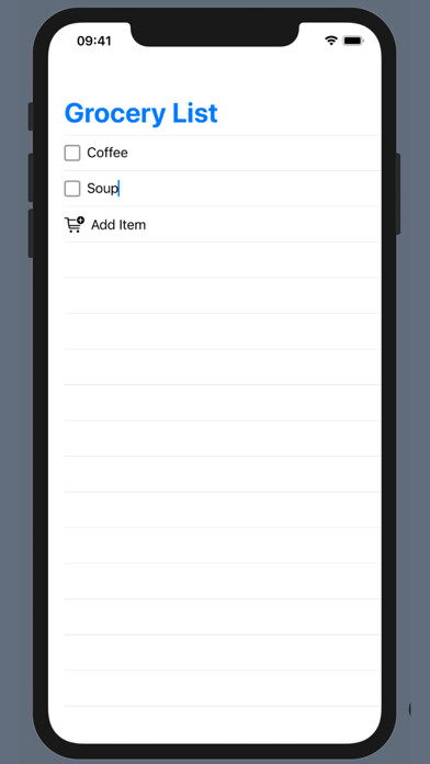 Emulate iPhone app Cela Grocery List using MyAndroid Emulate iPhone app Cela Grocery List using MyAndroid