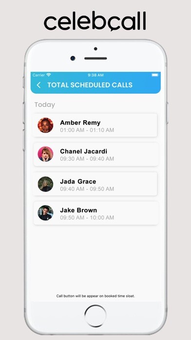 Emulate iPhone app CelebCall using MyAndroid Emulate iPhone app CelebCall using MyAndroid