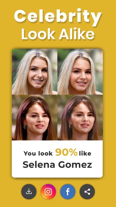 Emulate iPhone app Celeb Look Alike using MyAndroid