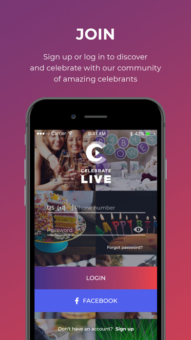Emulate iPhone app CelebrateLive using MyAndroid Emulate iPhone app CelebrateLive using MyAndroid