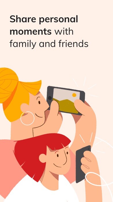 Emulate iPhone app celebrate: share photo & video using MyAndroid