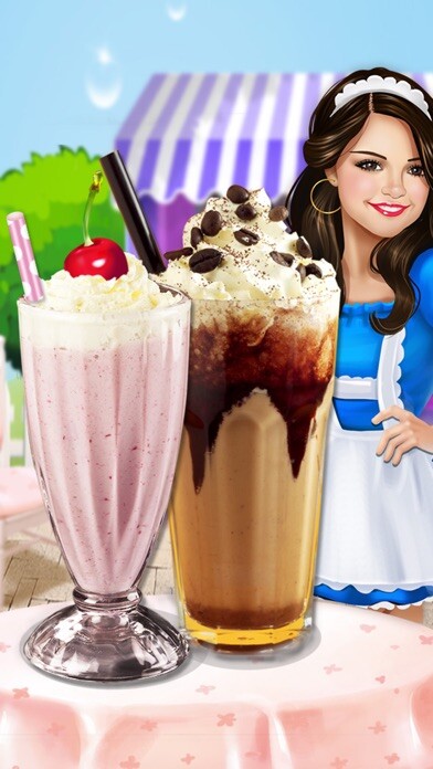 Emulate iPhone app Celebrity Milkshakes! - cooking games using MyAndroid
