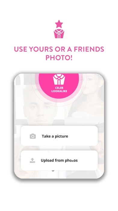 Emulate iPhone app Celebs - Lookalikes App using MyAndroid
