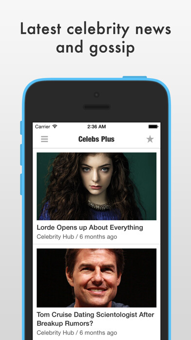 Emulate iPhone app Celebs Plus using MyAndroid Emulate iPhone app Celebs Plus using MyAndroid