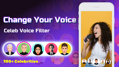 Emulate iPhone app Celeb Voice Filter - Talkz using MyAndroid