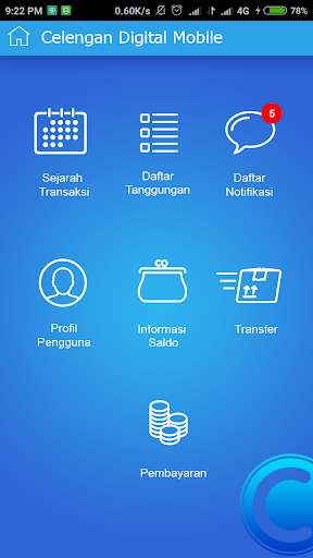 Emulate Android APK Celengan Digital