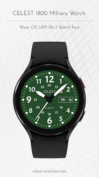 Run android online APK CELEST1800 Military Watch from MyAndroid or emulate CELEST1800 Military Watch using MyAndroid