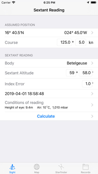 Emulate iPhone app Celestial Navigation using MyAndroid Emulate iPhone app Celestial Navigation using MyAndroid