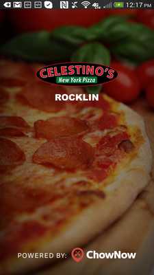 Emulate Android APK Celestinos NY Pizza - Rocklin