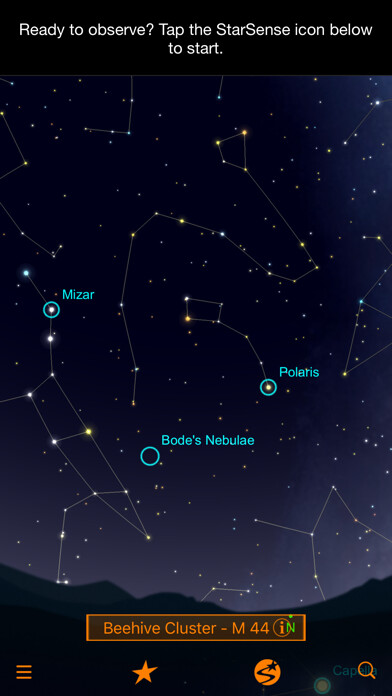 Emulate iPhone app Celestron StarSense Explorer using MyAndroid
