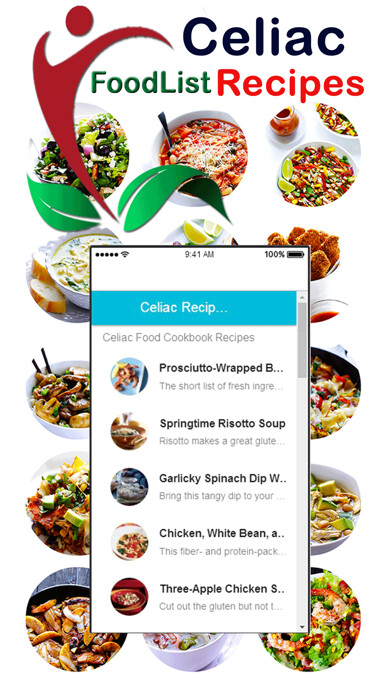 Emulate iPhone app Celiac Food Cookbook Recipes - NO Gluten Food using MyAndroid Emulate iPhone app Celiac Food Cookbook Recipes - NO Gluten Food using MyAndroid