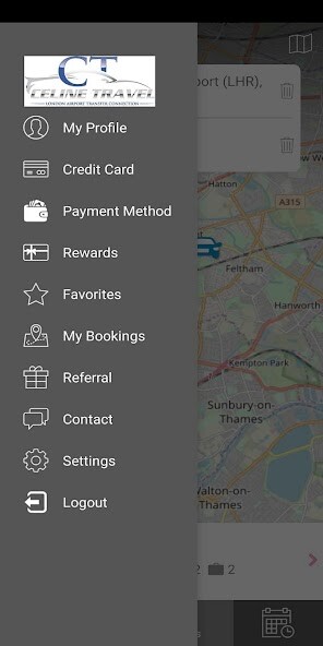 Run android online APK Celine Travel London Transfer from MyAndroid or emulate Celine Travel London Transfer using MyAndroid