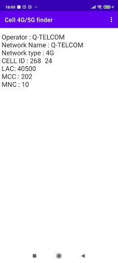 Run android online APK Cell 4G/5G finder from MyAndroid or emulate Cell 4G/5G finder using MyAndroid