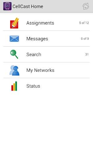 Run android online APK CellCast from MyAndroid or emulate CellCast using MyAndroid