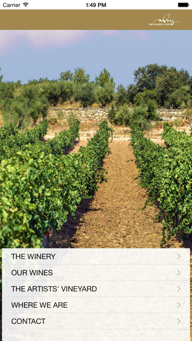 Emulate iPhone app Celler Mas Blanch i Jové using MyAndroid Emulate iPhone app Celler Mas Blanch i Jové using MyAndroid