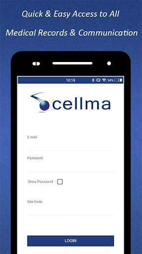 Emulate Android APK Cellma Patient