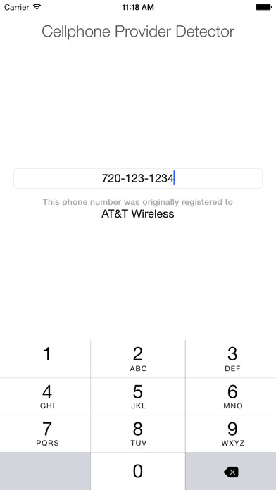 Emulate iPhone app Cell Provider Detector using MyAndroid