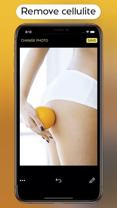Emulate iPhone app Cellulite Remover PRO using MyAndroid