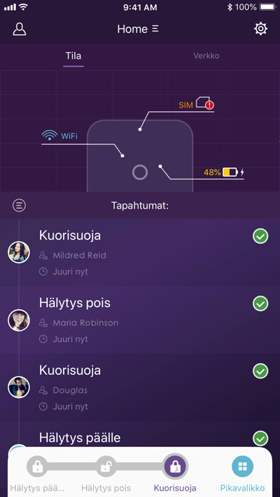 Emulate iPhone app Celotron Pulse-App using MyAndroid