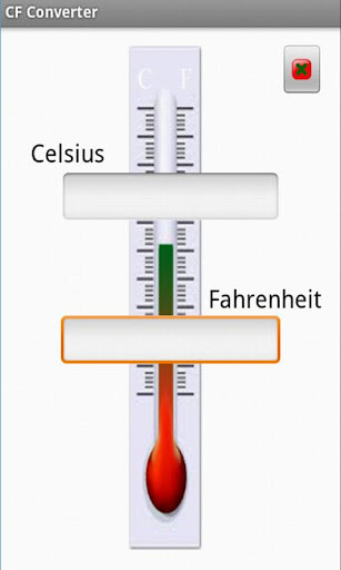 Emulate Android APK Celsius Fahrenheit Converter Emulate Android APK Celsius Fahrenheit Converter