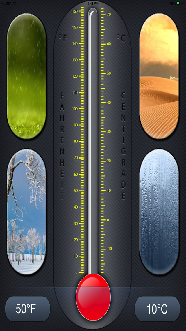 Emulate iPhone app Celsius-Fahrenheit using MyAndroid Emulate iPhone app Celsius-Fahrenheit using MyAndroid