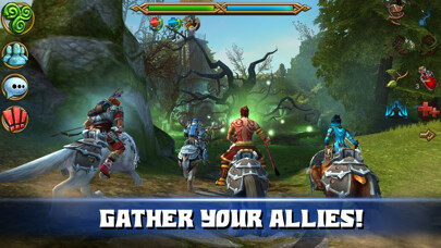 Emulate iPhone app Celtic Heroes: World Boss Raid using MyAndroid