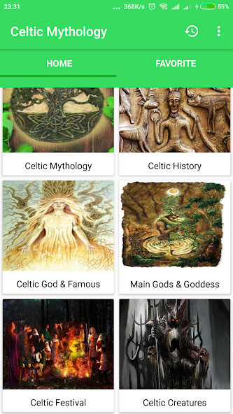 Run android online APK Celtic Mythology Offline from MyAndroid or emulate Celtic Mythology Offline using MyAndroid