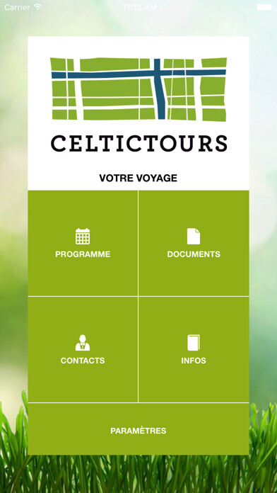 Emulate iPhone app Celtictours using MyAndroid