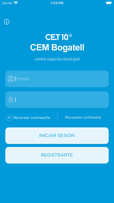 Emulate iPhone app CEM Bogatell using MyAndroid