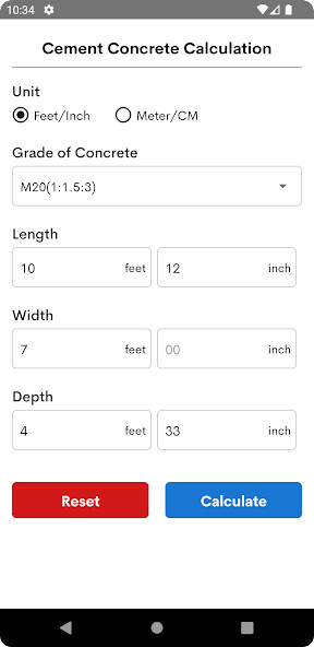 Run android online APK Cement Concrete Calculator from MyAndroid or emulate Cement Concrete Calculator using MyAndroid Run android online APK Cement Concrete Calculator from MyAndroid or emulate Cement Concrete Calculator using MyAndroid