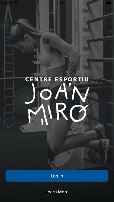 Emulate iPhone app CEM JOAN MIRO Fitness i Salut using MyAndroid
