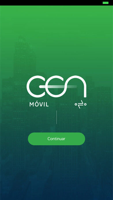 Emulate iPhone app CEN Móvil using MyAndroid